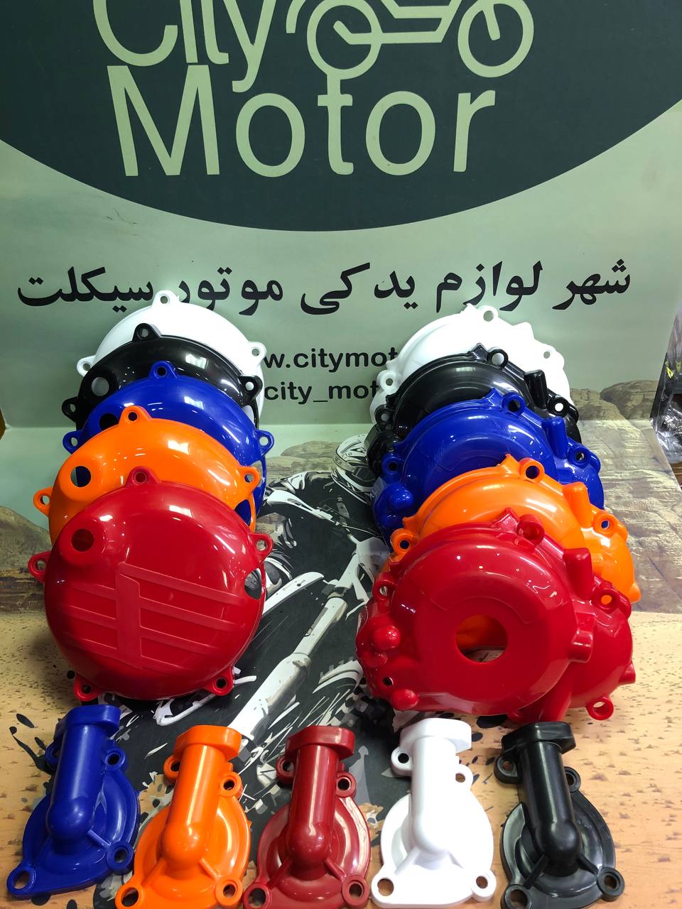 محافظ انجین ۳ تیکه فلات طرح هاسکی، توسن، گس گس، کایو و KTM هانی موتور