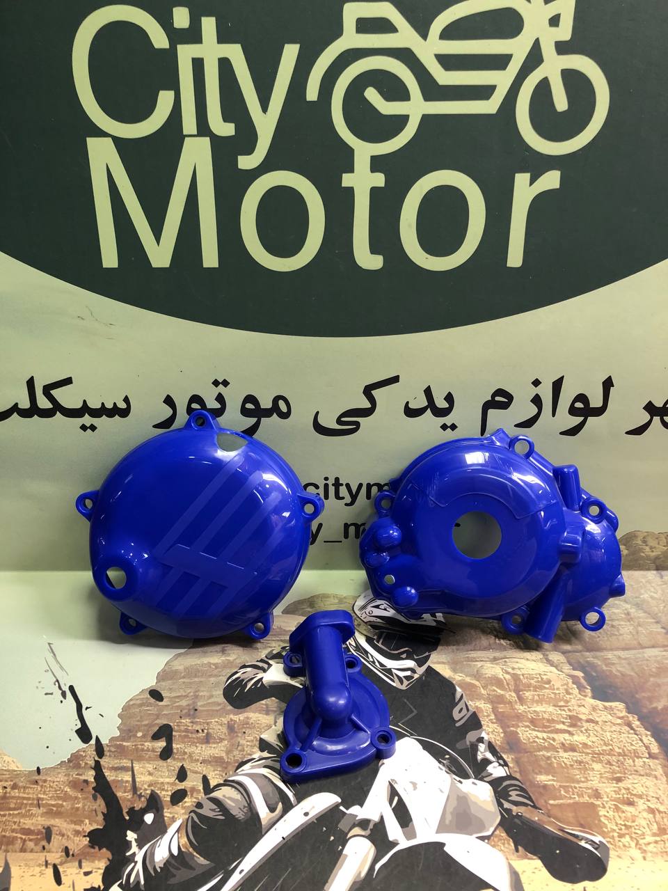 محافظ انجین ۳ تیکه فلات طرح هاسکی، توسن، گس گس، کایو و KTM هانی موتور - Image 3
